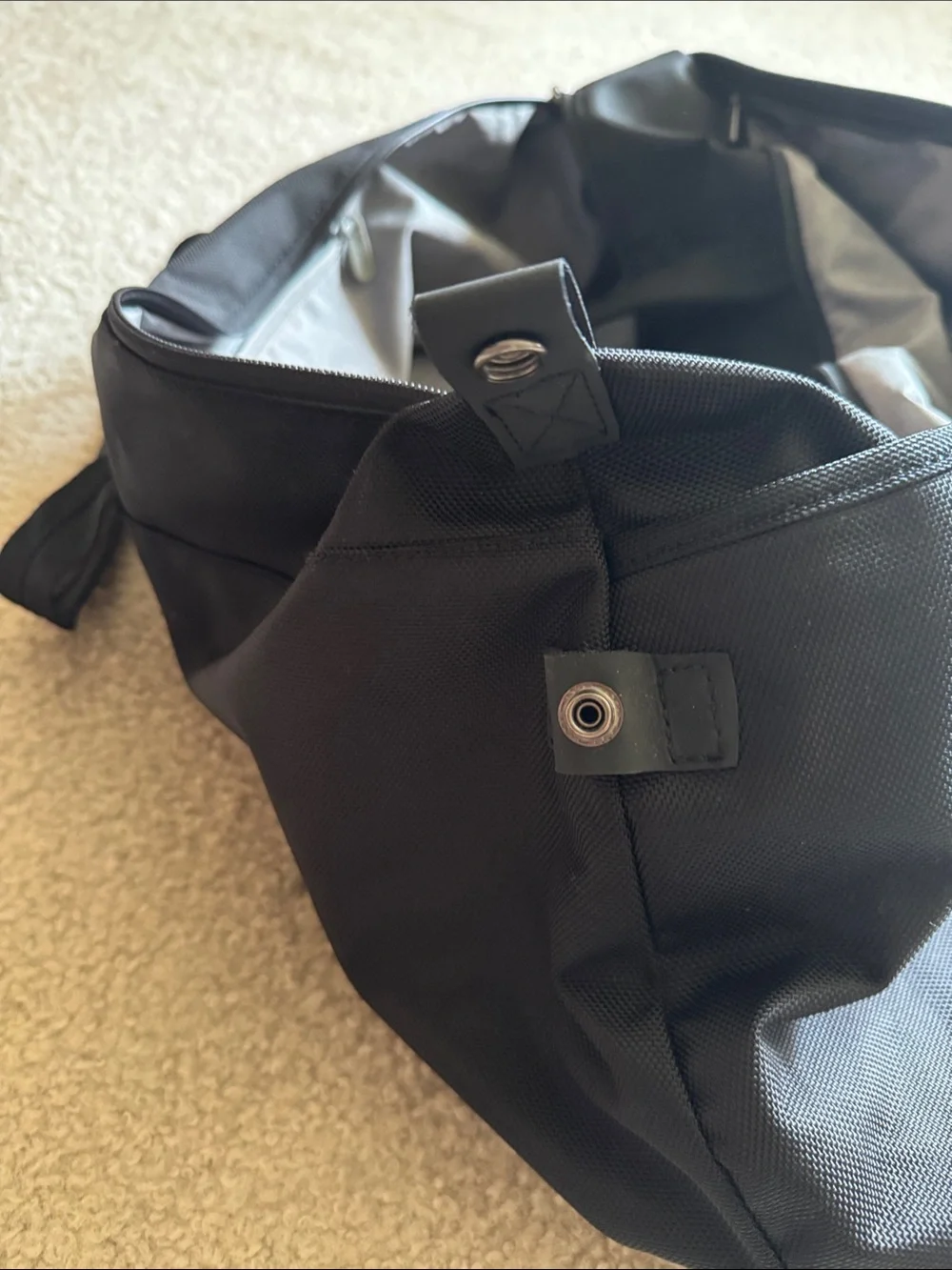 Victorinox Black Nylon Top duffle bag